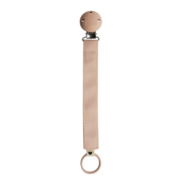 BIBS szalag cumilánc - Púderrózsaszín
