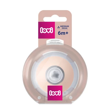 LOVI Dinamikus etetőcumi Mammafeel 6hó+ MEDIUM 1 db​