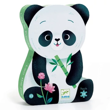 Djeco Formadobozos puzzle - Pici Panda Cuki (24 db-os)