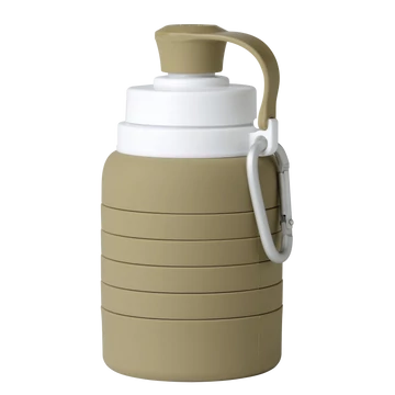Mininor összecsukható szilikon kulacs – 200–500 ml (homok szín)