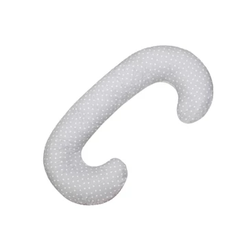 Scamp C alakú testpárna - Little Heart White Gray