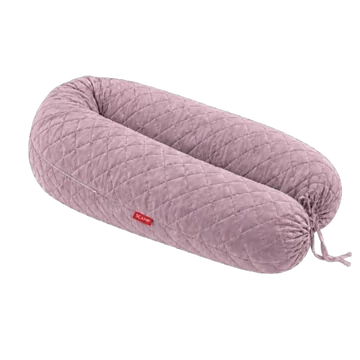 Scamp velvet formázható univerzális szoptatós párna - Mályva