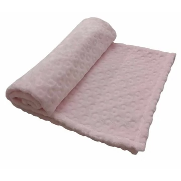 Wellsoft babatakaró 70×90 cm - Rózsaszín