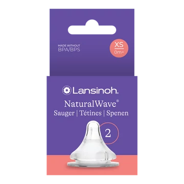 Lansinoh extra lassú folyású etetőcumi - 2db