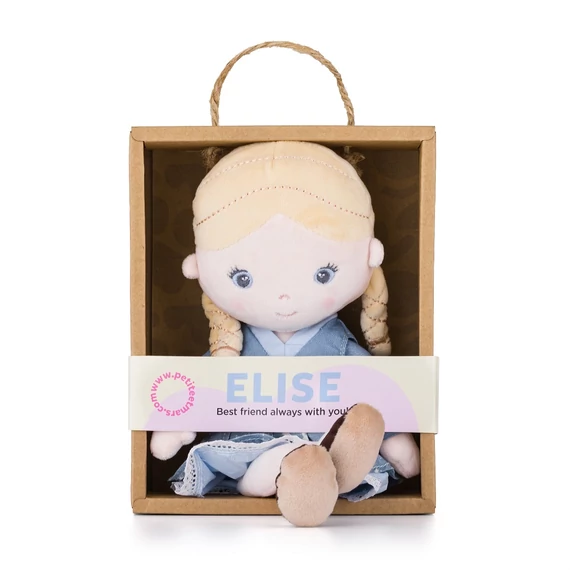 PETITE&MARS plüss baba Elise – puha játékbaba (35 cm)