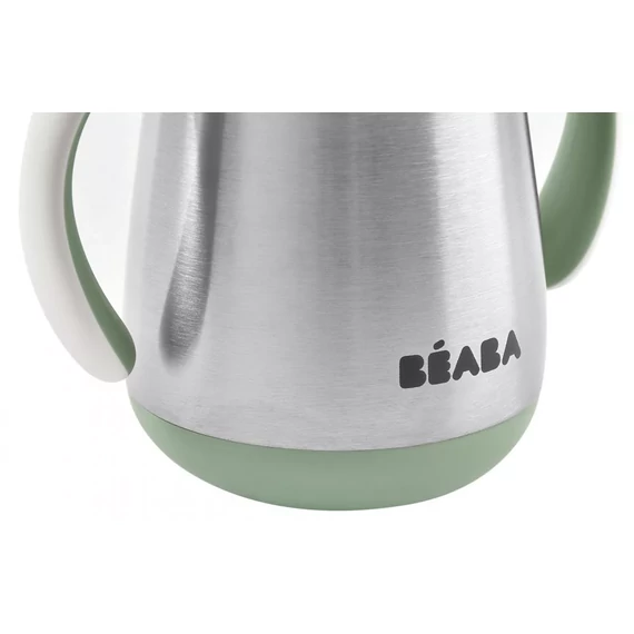 Béaba 250 ml-es szívószálas ivópohár - rozsdamentes acél (több színben)