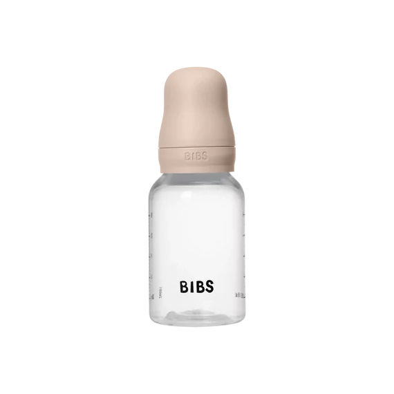 BIBS cumisüveg szilikon cumifejjel - Púderrózsaszín 150 ml