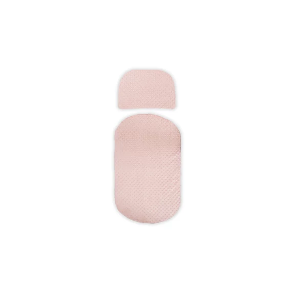 5 részes minky babafészek szett (púderrózsaszín - Minnie mintával)