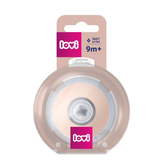 LOVI Dinamikus etetőcumi Mammafeel 9hó+ GYORS 1 db​
