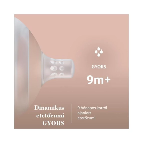 LOVI Dinamikus etetőcumi Mammafeel 9hó+ GYORS 1 db​