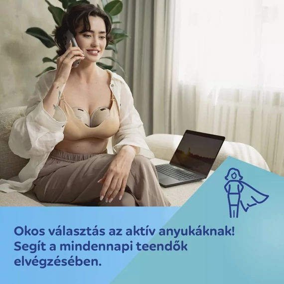 Canpol babies SmartSense dupla hordható elektromos mellszívó