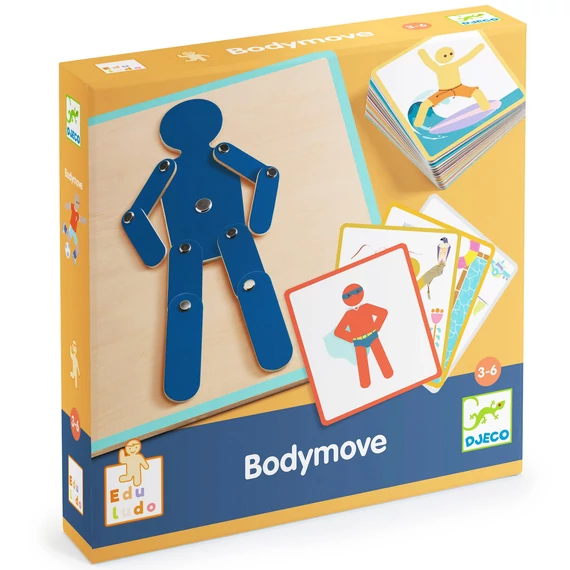 Djeco Eduludo Fejlesztő játék - Mozdulatok - Bodymove