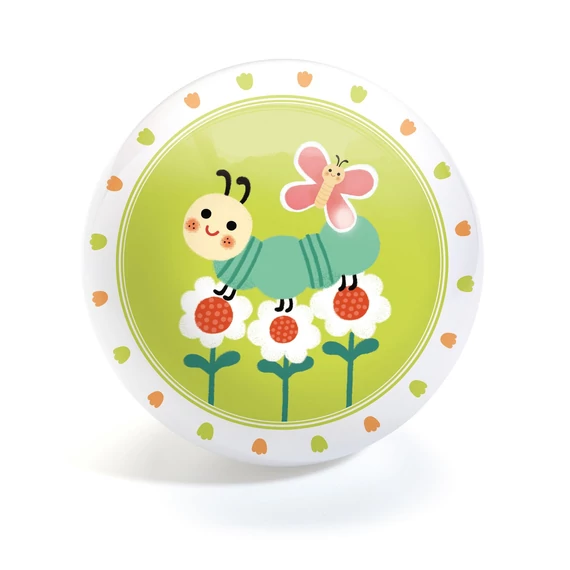 Djeco Gumilabda, 12 cm - Kiskertben - Lovely bugs Ball