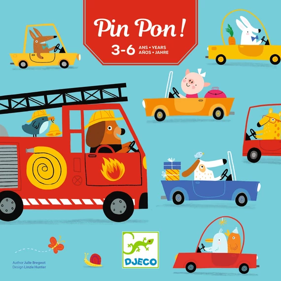 Djeco PinPon! - Tűzoltás társasjáték 