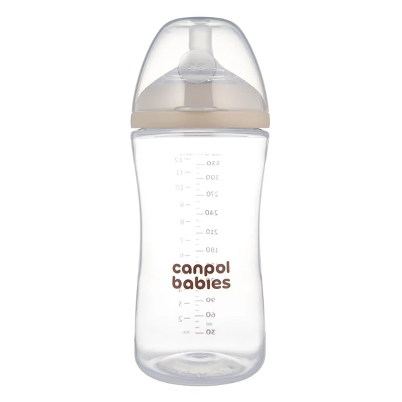 Canpol babies Natural Shape anti-kólikás cumisüveg 330 ml
