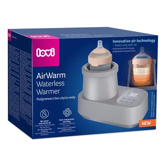 LOVI AirWarm víz nélküli cumisüveg melegítő