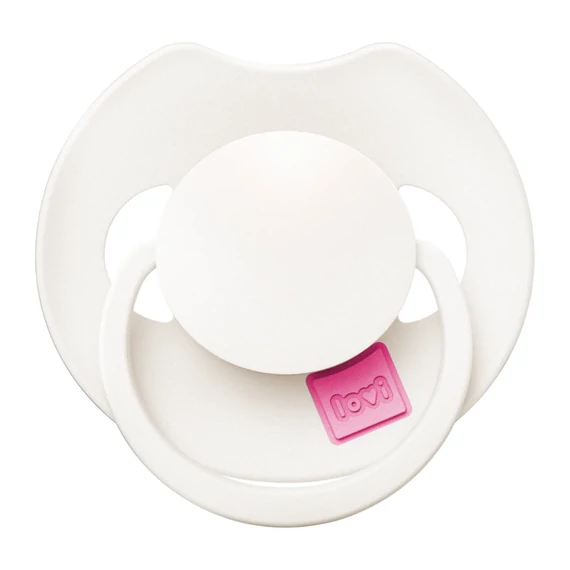 LOVI Dinamikus szilikon cumi PRIME Tutti Frutti 0-6 hó Rose/Rose Cream (2 db)