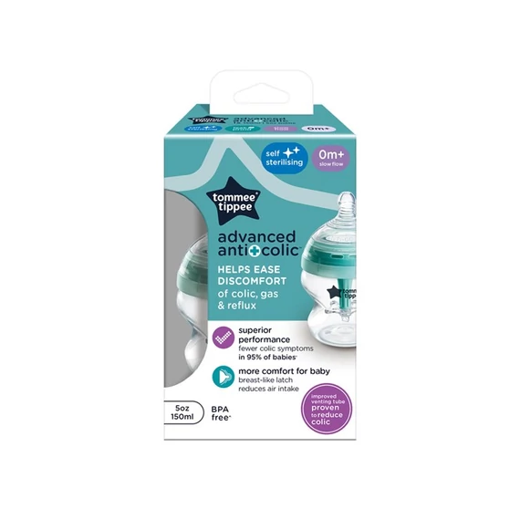 Tommee Tippee Advanced anti colic cumisüveg - 150 ml