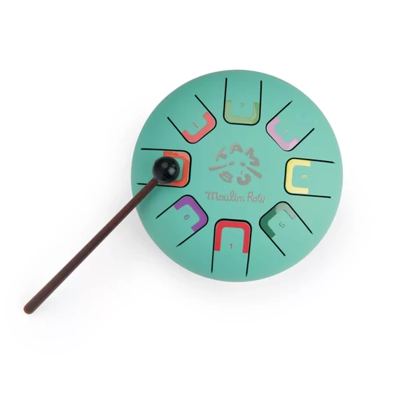 Moulin Roty - Dzsungel - Nyelves dob, handpan - kicsi (15 cm)