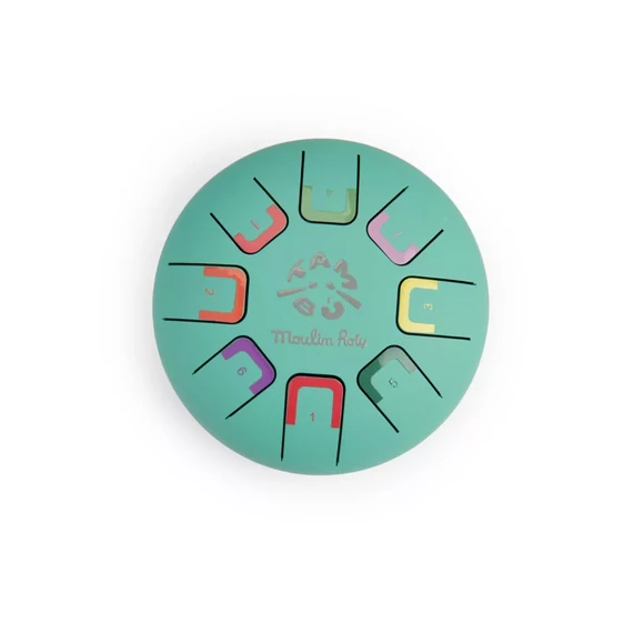 Moulin Roty - Dzsungel - Nyelves dob, handpan - kicsi (15 cm)