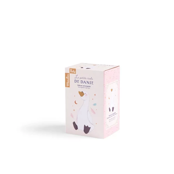 Moulin Roty - Tánciskola - Hattyús éjjeli lámpa (USB)