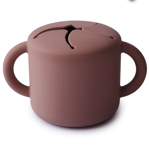 Mushie szilikon nasitartó - Mackó