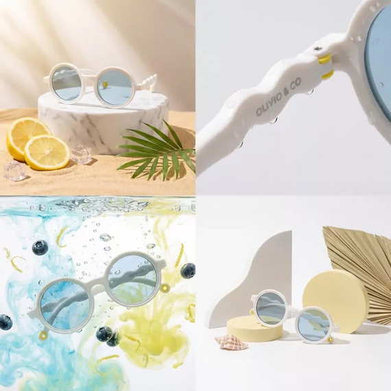 Olivio&Co polarizált napszemüveg 18-36 hó - Shark White
