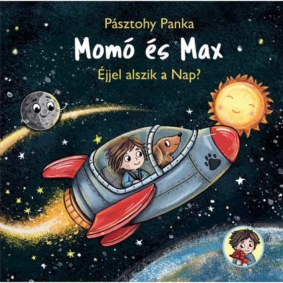 Momó és Max űrbéli kalandjai - ismeretterjesztő mesekönyv