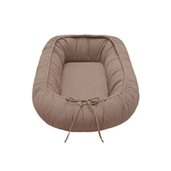 Scamp muszlin babafészek - Light Brown