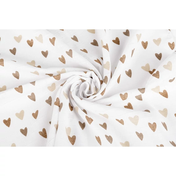 Sensillo Tetra textilpelenka 70×80 cm – Bézs macis (5 db)