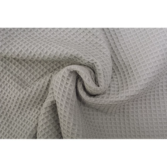 Waffle fürdőlepedő nyuszifülekkel 70x70 cm - szürke