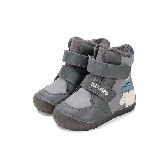 D.D.Step kisfiú bélelt bokacipő 19-24 méretben (W029-52287B)