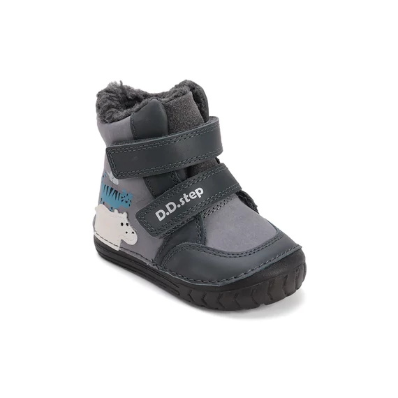 D.D.Step kisfiú bélelt bokacipő 19-24 méretben (W029-52287B)