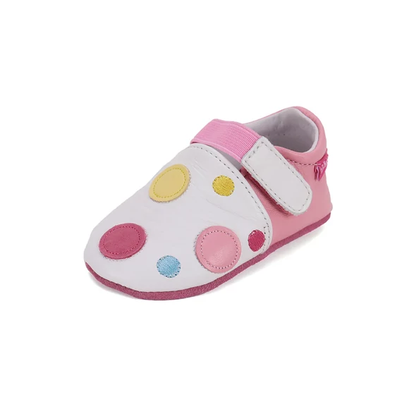 D.D.Step puhatalpú cipő - pöttyös L méretben (K1596-51833)