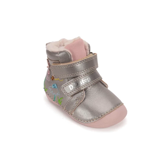 D.D.Step kislány első lépés bélelt bokacipő 20-24 méretben (W015-52997)