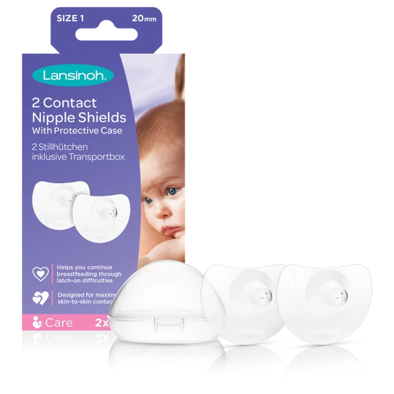 Lansinoh kontakt bimbóvédő szilikon - mini (2 db)