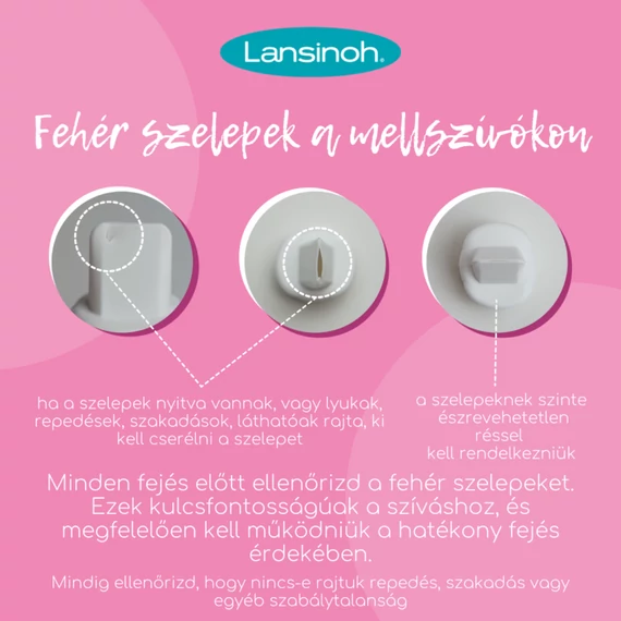 Lansinoh 2 fázisú kompakt elektromos mellszívó + 160ml cumisüveg szettben