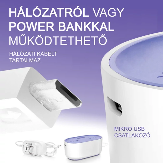 Lansinoh 2 fázisú kompakt elektromos mellszívó + 160ml cumisüveg szettben