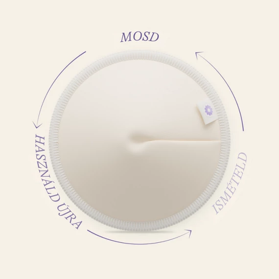Lansinoh 4 db-os mosható melltartóbetét mosózsákkal