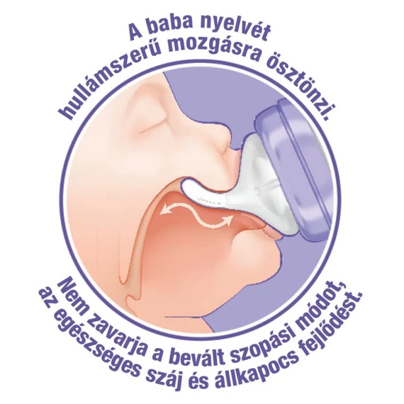 Lansinoh közepes folyású etetőcumi - 2db