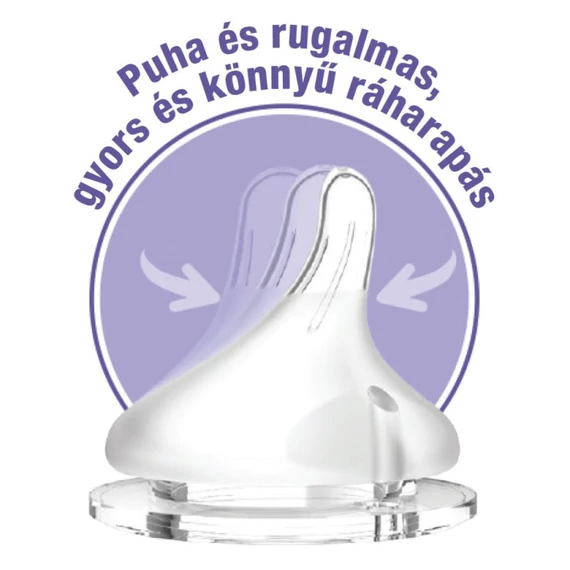 Lansinoh közepes folyású etetőcumi - 2db