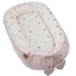 EKO Babafészek pamut velvet - Beige Meadow