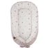 EKO Babafészek pamut velvet - Beige Meadow