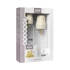 BIBS cseperedő cumisüveg készlet natúr kaucsuk cumifejjel - Krémfehér 150/270 ml