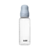 BIBS cumisüveg natúr kaucsuk cumifejjel - Pasztellkék 270 ml