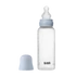 BIBS cumisüveg szilikon cumifejjel - Pasztellkék 270 ml