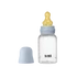 BIBS cumisüveg natúr kaucsuk cumifejjel - Pasztellkék 150 ml