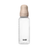 BIBS cumisüveg natúr kaucsuk cumifejjel - Púderrózsaszín 270 ml