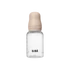 BIBS cumisüveg szilikon cumifejjel - Púderrózsaszín 150 ml
