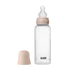 BIBS cumisüveg szilikon cumifejjel - Púderrózsaszín 270 ml
